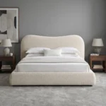 Ameer Boucle Bed Teddy Fabric Bed frame Teddy For Kids