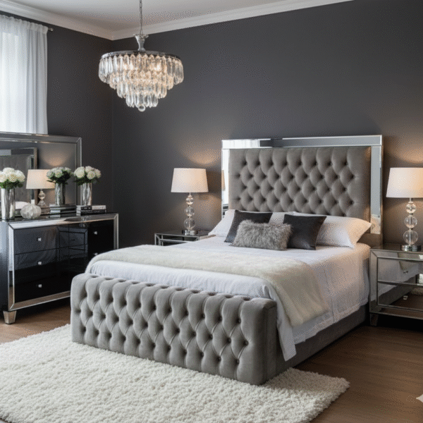 mirror bed and mattress