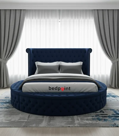 Round Ambassador beds and mattress front view