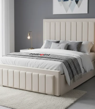 Ruda Bed Frame Storage Option closeup view