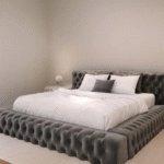 Park Lane Low Head Bed with Mattress Included - Gas lift option