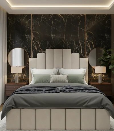 beds and mattress virtical line