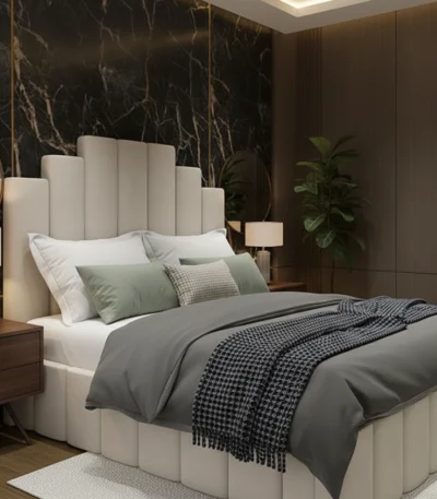 beds and mattress virtical line