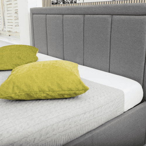 Gia Ottoman Gas Lift Fabric Storage Bed - Image 2