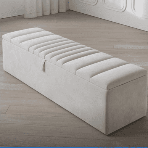 Line design ottomon storage box - Image 1