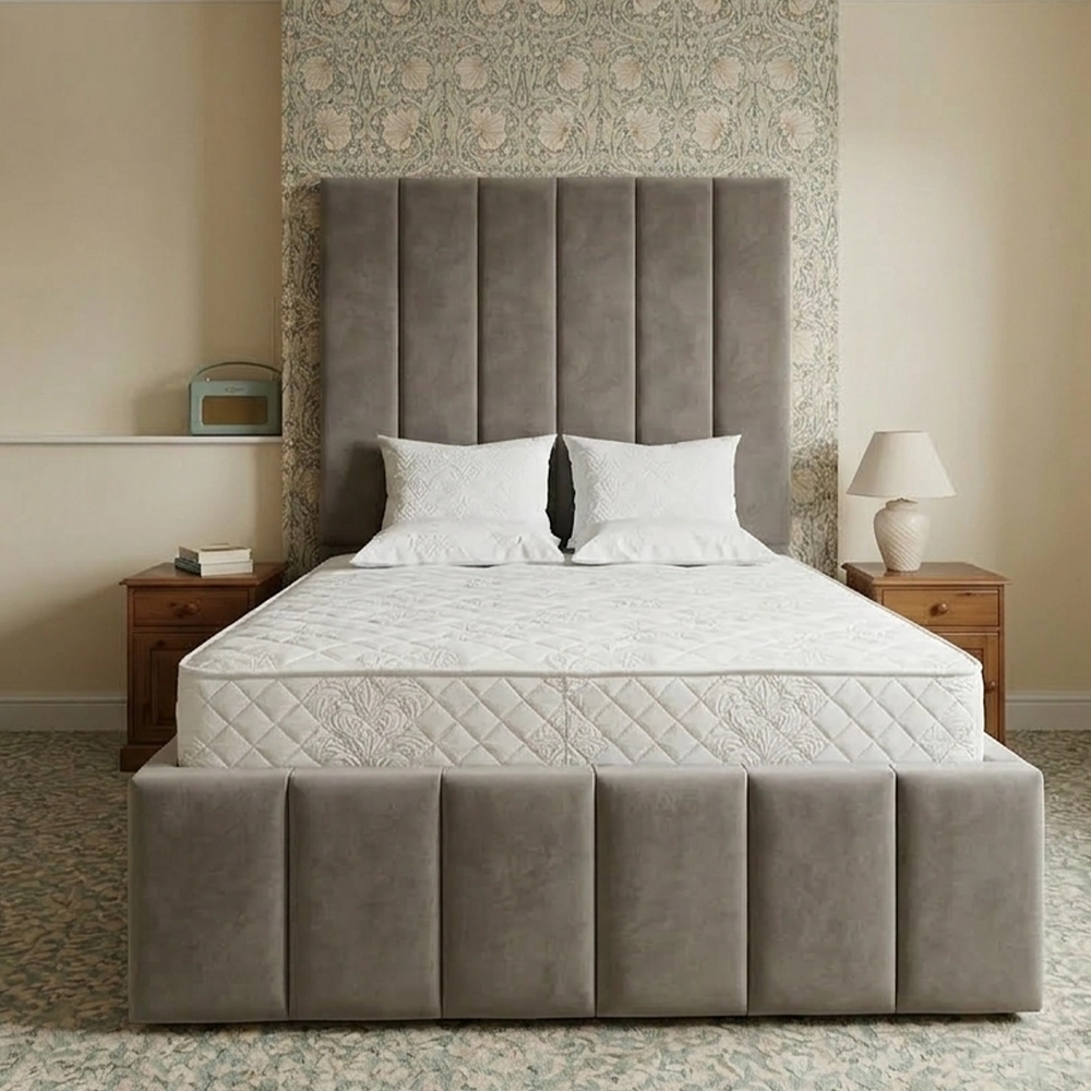 large headboard bed frame